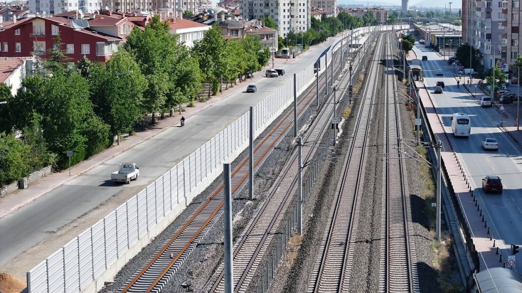 Konya'da banliyö çalışmaları sessize alındı! 2